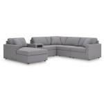 Modmax 6-Piece Sectional with Audio System and Chaise - Image 2