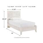 Paxberry Twin Panel Bed - Image 5