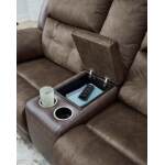 Florelle Glider Reclining Loveseat with Console - Image 8