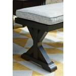 Beachcroft Outdoor Bench with Cushion - Image 9