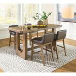 Cabalynn Counter Height Dining Table and 4 Barstools - Image 3