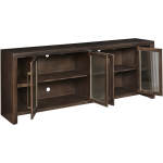 Tatum 84" Console W/ 4 Doors MUU1260-MBL - Image 6