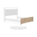 Kinlanni King Panel Footboard