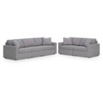 Modmax 3-Piece Sectional Sofa and 2-Piece Sectional Loveseat