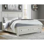 Robbinsdale Queen Panel Storage Bed, Dresser and Mirror - Image 9