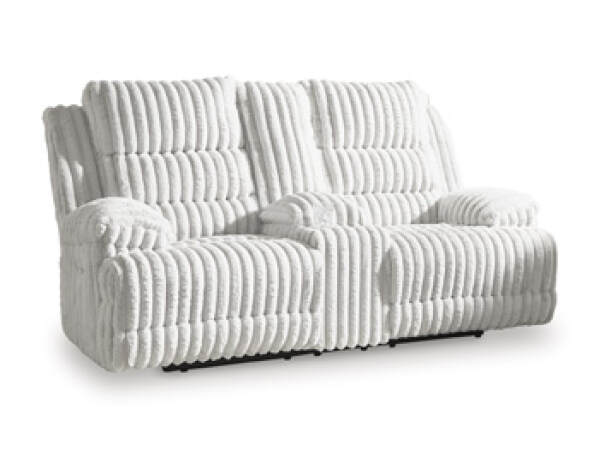 Rhines Falls Power Reclining Loveseat with Console