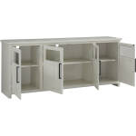 Finnegan 78" Console W/ 4 Doors MTT1250-WHI - Image 6