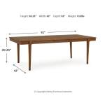 Lyncott Extension Dining Table and 6 Chairs - Image 16