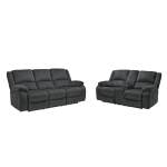 Draycoll Reclining Sofa and Loveseat