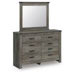 Frandern Twin Bookcase Bed with Storage, Dresser and Mirror - Image 4