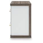 Kendanport Queen Upholstered Bed and 2 Nightstands - Image 15