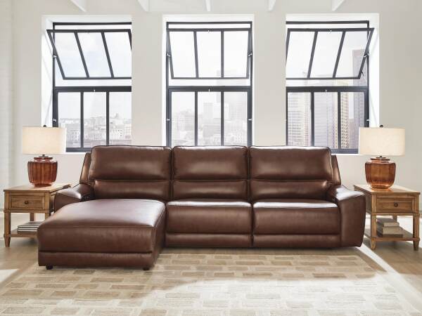 DeepWakes 3-Piece Reclining Sofa Chaise - Image 3