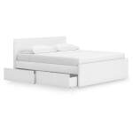Onita King Panel Platform Bed with 2 Side Storage - Image 4