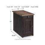 Tyler Creek Coffee Table and 2 Chairside End Tables - Image 8
