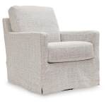 Nenana Next-Gen Nuvella Swivel Glider Accent Chair - Image 2