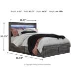 Baystorm Queen Panel Bed with 2 Side Storage, Dresser, Mirror, and Nightstand - Image 10