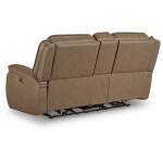 Glencroft Power Reclining Loveseat with Console - Image 6