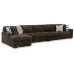 Midnight-Madness 3-Piece Sectional with Chaise