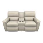 Ava Power Reclining Loveseat w/ Headrest & Console - U49769