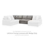 Lindon Left-Arm Facing Loveseat with Wedge - Image 3