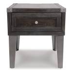 Todoe End Table with USB Ports & Outlets - Image 7