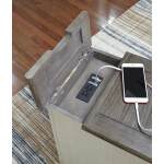 Bolanburg Chairside End Table with USB Ports & Outlets - Image 4