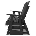 Hyland Wave Outdoor Glider Loveseat - Image 9
