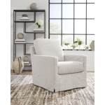 Nenana Next-Gen Nuvella Swivel Glider Accent Chair - Image 3