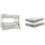 Robbinsdale Bunk Bed and Mattresses