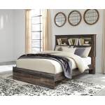 Drystan Queen Bookcase Bed, Dresser and Chest - Image 12
