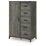 Frandern Queen Panel Bed, Dresser, Mirror, Chest and 2 Nightstands - Image 16