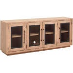 Paige 74" Console W/ 4 Doors WDA1250-BDL - Image 5