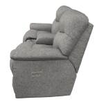 James Power Reclining Loveseat w/ Headrest, Lumbar & Console - X49521 - Image 3