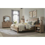 Cambridge Queen Sleigh Bed Hb ICB-400-KHK-KD-3 - Image 12