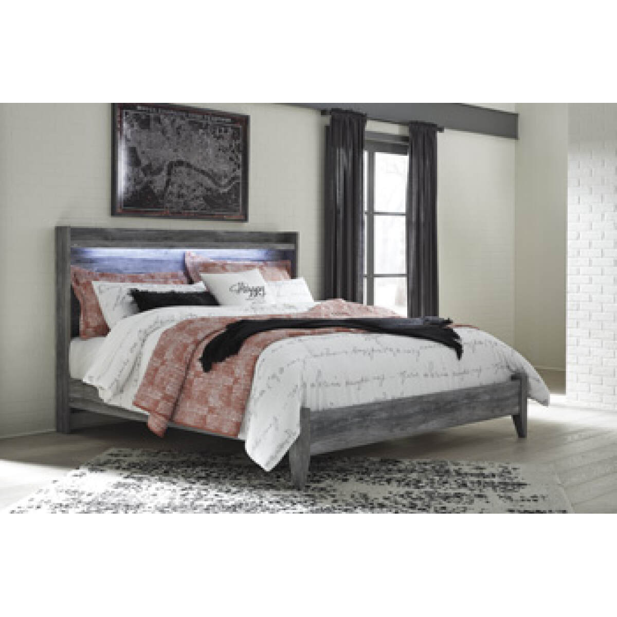724f64af5258f6c5edd7d863bc927e9a Baystorm King Panel Bed - Image 1
