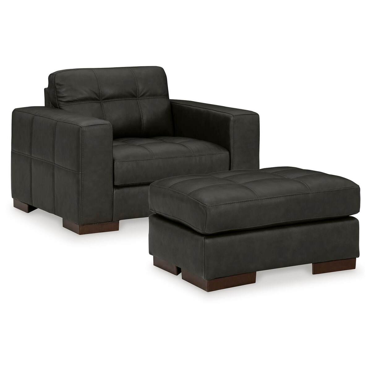 72581c34d3beaad8d3f064382cfc2788 Luigi Oversized Chair and Ottoman - Image 1