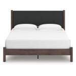 Pamytta King Upholstered Panel Platform Bed - Image 4