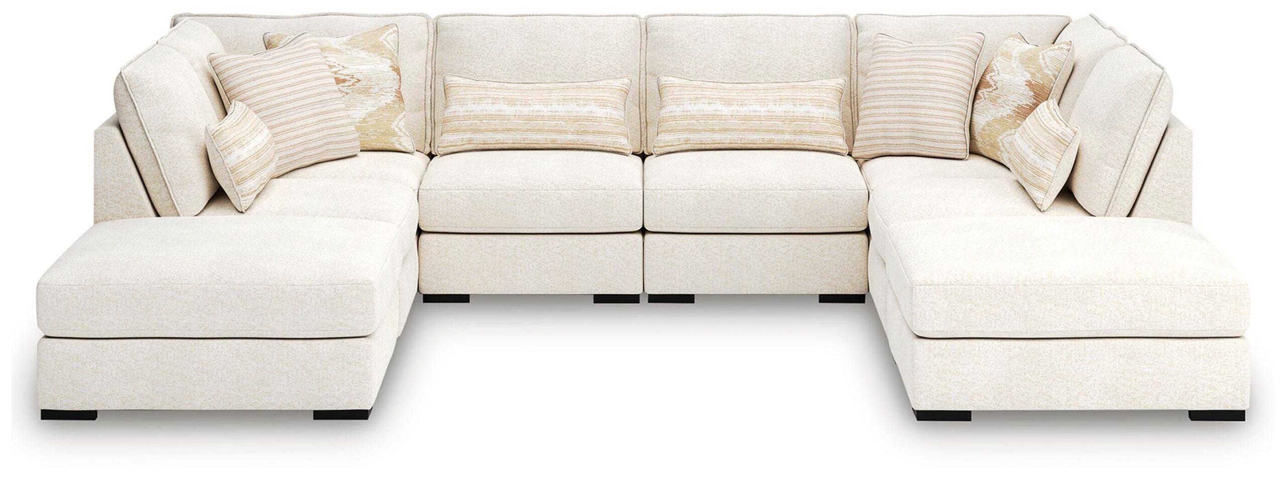 7264e17929ed7260dd4daf9dad098885 Donelson Creek 6-Piece Sectional and Ottoman - Image 1