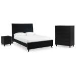 Danziar Queen Panel Bed, Chest and Nightstand