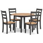 Gesthaven Dining Table and 4 Chairs