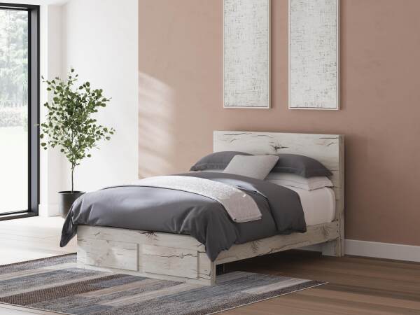 Lawroy Queen Panel Storage Bed, Dresser and Mirror - Image 17