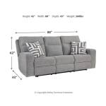 Biscoe Power Reclining Sofa, Loveseat and Recliner - Image 19
