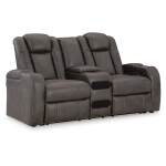 Fyne-Dyme Power Reclining Loveseat with Console - Image 2