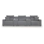 Modmax II 5-Piece Power Reclining Sectional with Consoles
