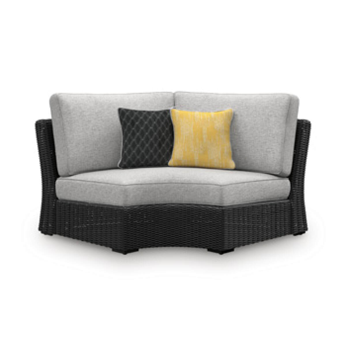 73609333a862518000d9be556426a3ea Beachcroft Outdoor Curved Corner Chair with Cushion - Image 1