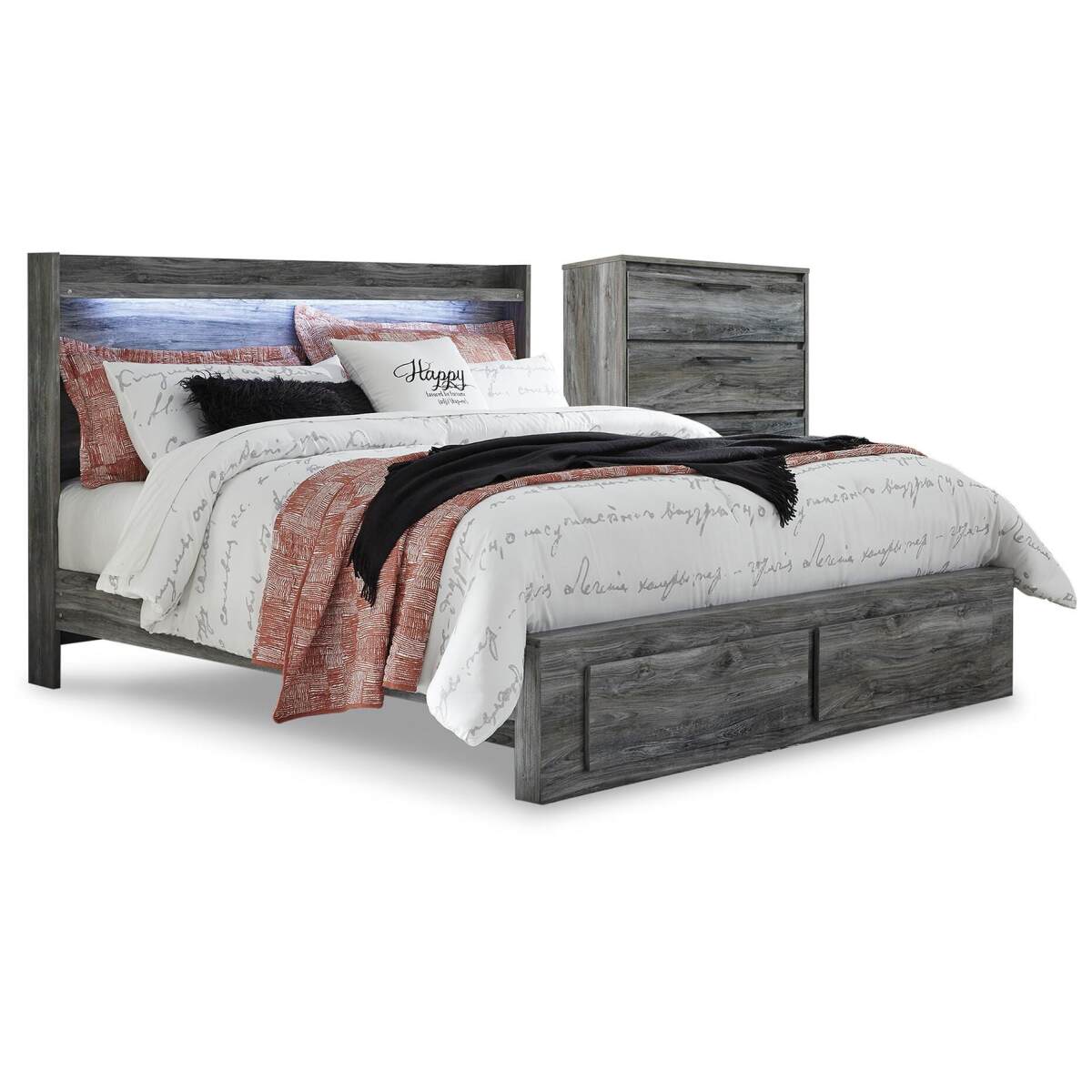 73d4bda546c1150e3640384dc59bf3f9 Baystorm King Panel Storage Bed with Chest - Image 1