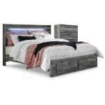 Baystorm King Panel Storage Bed with Chest