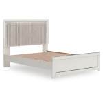 Zuraleus Queen Upholstered Panel Platform Bed - Image 4