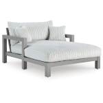 Hurley Park Outdoor Chaise Lounge with Cushion - Image 2