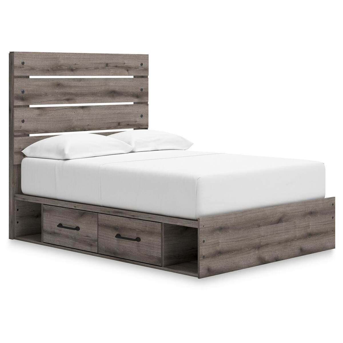 742b01153a76a41323fb29064e4b4bea Graystorm Full Panel Storage Bed - Image 1